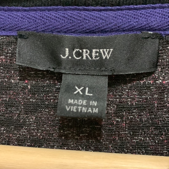 J. Crew speckled Jacquard Anorak pullover - Picture 6 of 9